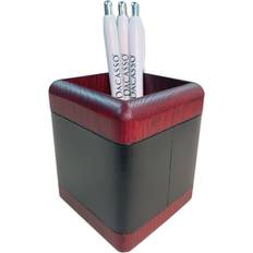 Desktop Organizers Dacasso Mahogany Pencil Cup