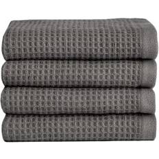 Cozy Earth Waffle Terry Kitchen Towel Gray (33x33cm)