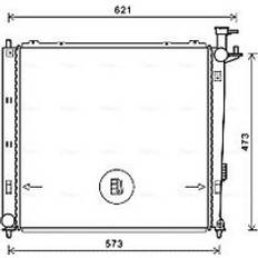 engine cooling KAA2272 Quality Cooling