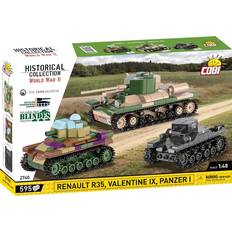 Renault R35 Valentine 9 Panzer 1 595 Pieces