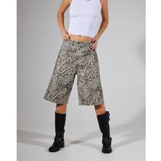 Jaded London Leopard Jorts 28