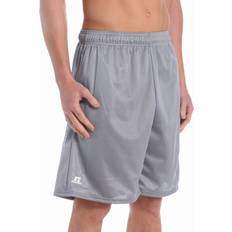 Steel Shorts Russell Athletic Men's Mesh Short with Pockets, Steel