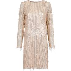 Neo Noir Dresses Neo Noir Maline Sequins Dress - Rose Gold