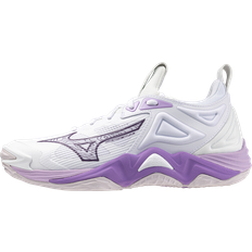 Mizuno WAVE MOMENTUM 3 Volleyball Weiß/patrician purple/quince Damen Grösse42