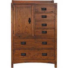 Doors Chest of Drawers A-America Mission Hill Door Brown Chest of Drawer 40x59"