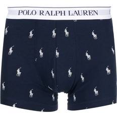 Polo Ralph Lauren Blanc Sous-vêtements pour hommes Polo Ralph Lauren Underwear 3 Pack Trunks Navy