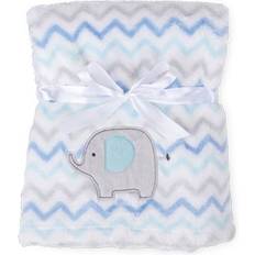 Baby Blanket with Embroidery Ricco Elephant