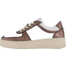 Brons Sneakers The Ella 2.0 White Leather/bronze Brun