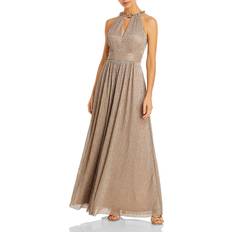 Abito da sera Vestiti Eliza J Shimmering Cutout Halter Gown