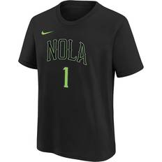 Zion Williamson T-shirts Nike Zion Williamson New Orleans Pelicans 2023/24 City Edition Name & Number T-shirt