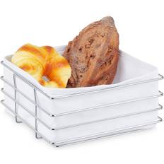 Dishwasher Safe Bread Baskets Relaxdays Fabric Insert Modern Bread Basket