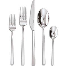 Sambonet Cutlery Sambonet Linea Q 5 Piece Stainless Steel Place Setting Juego de cubiertos