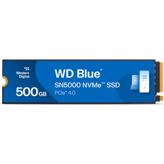 Western Digital Hard Drives on sale Western Digital 500GB WD SN5000 NVMe SSD Internal Solid State Drive, Blue WDS500G4B0E