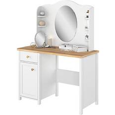 Glasses Dressing Tables Chic and Charming Chic And Charming White Dressing Table 52x110cm