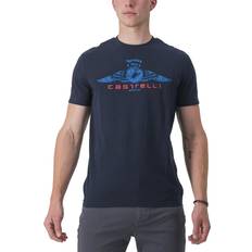 Castelli Men T-shirts Castelli Armando T-Shirt Men's Belgian Blue