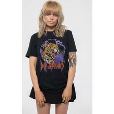 Leopard - Unisex Kläder Def Unisex T-Shirt Lightning Leopard - Black