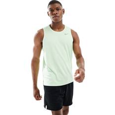 Grøn - Herre - Løb Toppe Nike Miler Vest, Green