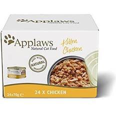 natural wet kitten food, chicken multipack jelly 70 tin