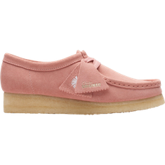 Pink Low Shoes Clarks Wallabee - Blush Pink