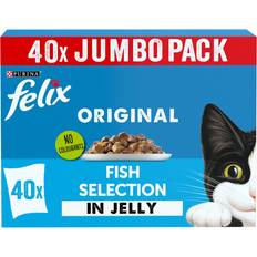 Felix Original Fish Jelly Cat food 40x85g