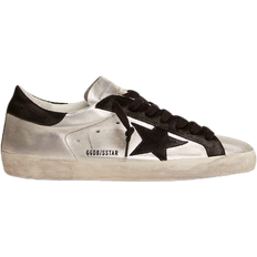 GOLDEN GOOSE Super-Star M - Silver/Black