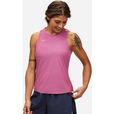 Hiking - Women Tank Tops Hoka Women's Airolite Run Tank in Beet Root