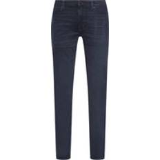 Red Jeans HUGO Extra-slim-fit jeans in blue-black stretch denim Dark Blue
