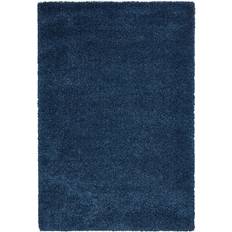 Think Rugs Sierra 9000 Shaggy Blue 120x170cm