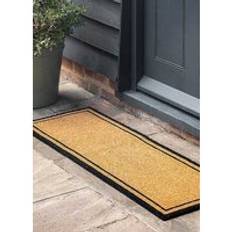 Crossland Grove Chic Elegant Doormat Black