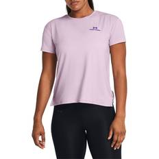 Hiking - Women T-shirts Under Armour Women's Vanish Energy 2.0 Short Sleeve T-Shirt, Medium, Purple Ace