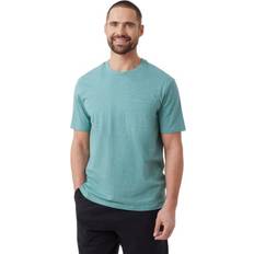 Firefly T-shirts Firefly Solid Slub t-shirt AQUA BLUE Herr