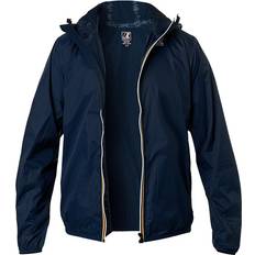 Microfiber Regnjakker & Regnslag K-Way Herren Regenjacke blau Mikrofaser unifarben