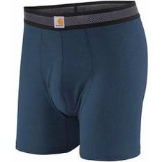 Carhartt Men Men's Underwear Carhartt Men's Force Stretch Grid Boxer Brief Navy