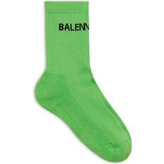 Balenciaga Underwear Balenciaga Socks Green Men's Polyamide & Elastan