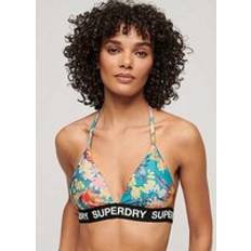 Superdry Bikini Tops Superdry Triangle Bikini Top Floral Print