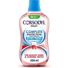 Corsodyl Complete Protection Extra Fresh Mouthwash Mint 500ml