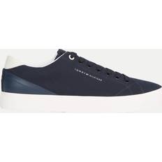 Tommy Hilfiger Essential Canvas Logo Lace-Up Trainers DESERT SKY