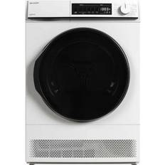 Sharp Tumble Dryers Sharp KD-NCB8S7GW91 8kg White