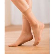 Bronze Socks Damart Pack of Stretch Ankle Socks Bronze Single