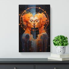 Fairmont Park Gemini Zodiac Contemporary No.3 60.0 Framed Art