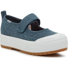 Platform mary jane shoes Keds Womens Mary Jane Platform Casual Shoe Denim