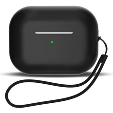 Hurtel Silicone Case with Wrist Strap for AirPods 3