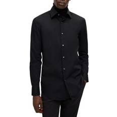 HUGO BOSS Shirts on sale HUGO BOSS Hank Kent Slim Fit Shirt Black 17.5R