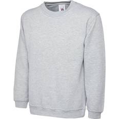 One Size - Unisex Oberteile Uneek UC203 Classic Sweatshirt 3XL, COLOUR: Heather Grey