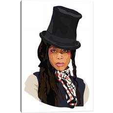 Ebern Designs Erykah Badu Mckay Print on Canvas Framed Art