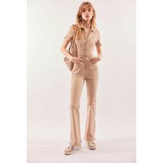 Jumpsuits & Overalls Free People We The Jayde Flare Jumpsuit Blushing