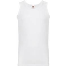 Fruit of the Loom Valueweight Athletic Tank Top - White