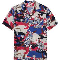 Moncler S Shirts Moncler Printed Cotton-poplin Shirt Multicoloured