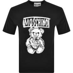 Moschino Logo T Shirt Black