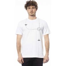 Wool T-shirts Trussardi White Cotton T-Shirt